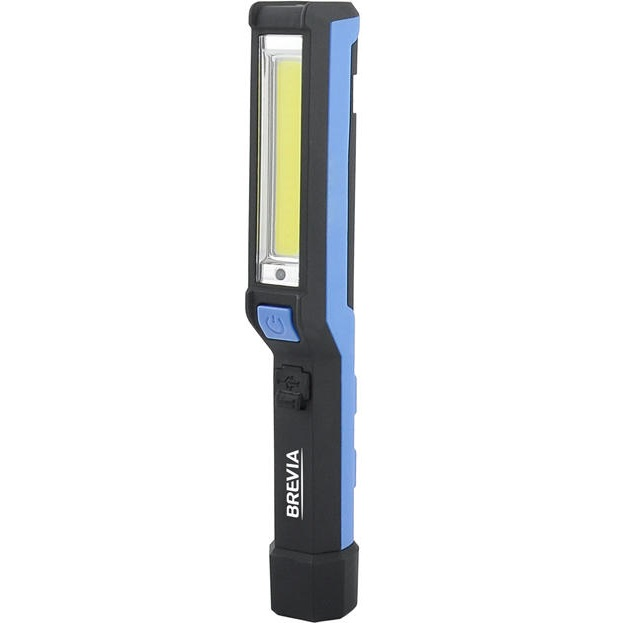 Фонарь инспекционный Brevia LED Pen Light 2W COB+1W LED 150lm 900mAh+microUSB (11220) фото 