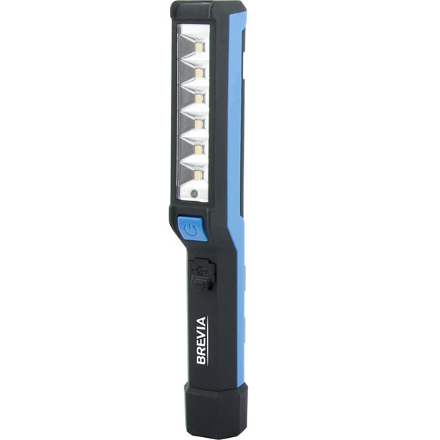 Фонарь инспекционный Brevia LED Pen Light 6SMD+1W LED 150lm 900mAh+microUSB (11210) фото 