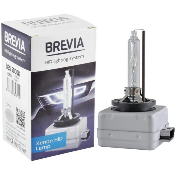 

Лампа Brevia ксеноновая D3S 5000K 42V 35W PK32d-3 (85315c)