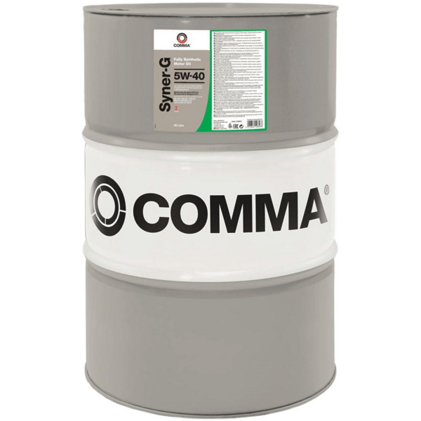 

Масло моторное Comma SYNER-G 5W-40 60л (SYN60L)