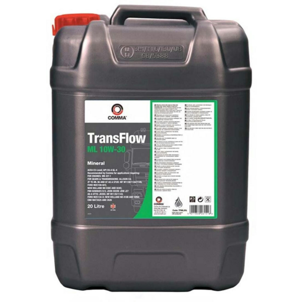 

Масло моторное Comma TRANSFLOW ML 10W-30 20л (TFML20L)
