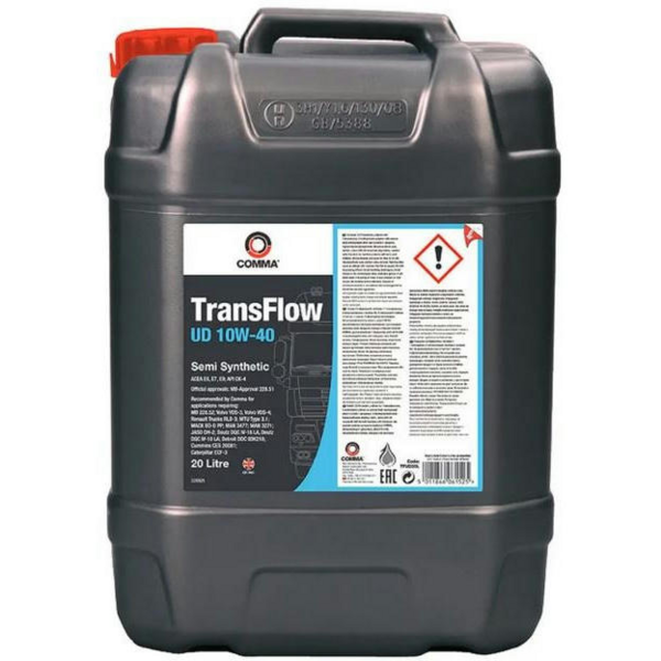 

Масло моторное Comma TRANSFLOW UD 10W-40 20 л (TFUD20L)