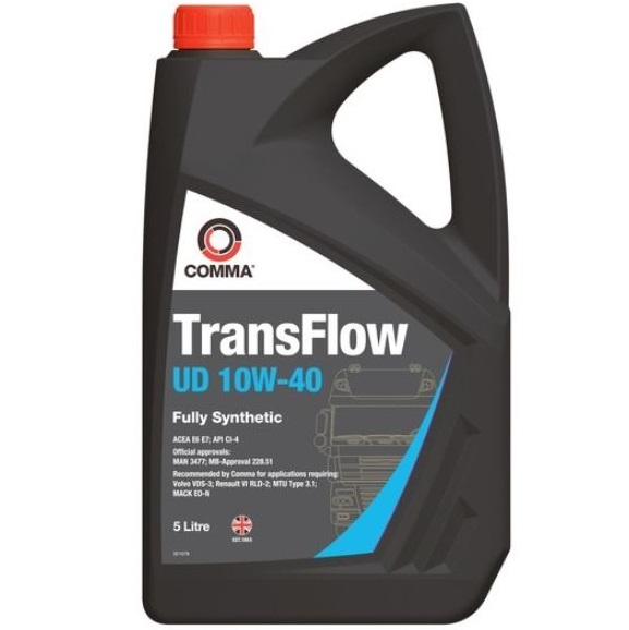 

Масло моторное Comma TRANSFLOW UD 10W-40 5 л (TFUD5L)