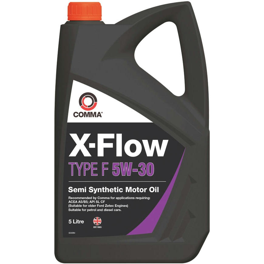 Масло моторное Comma X-FLOW TYPE F 5W-30 5л (XFF5L) фото 