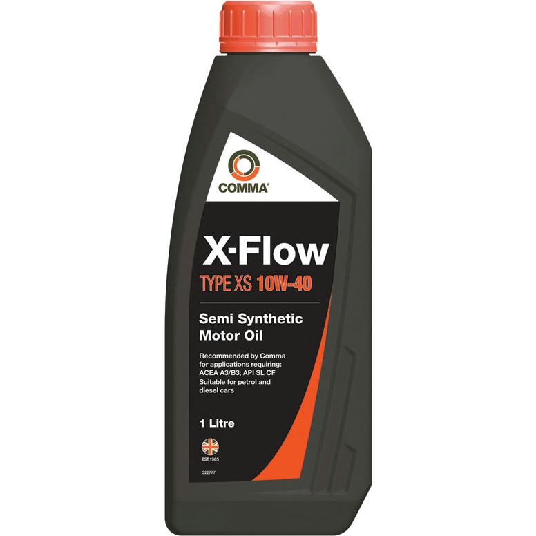 Масло моторное Comma X-FLOW TYPE XS 10W40 1л (XFXS1L) фото 