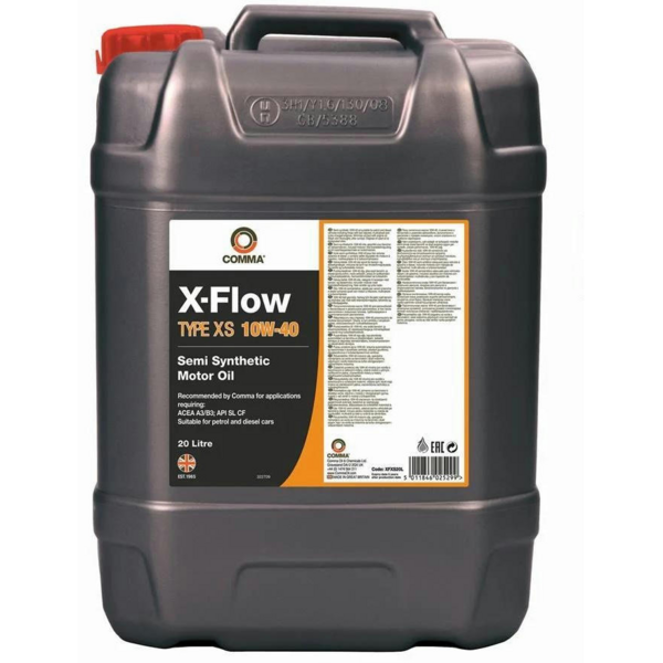 Масло моторное Comma X-FLOW TYPE XS 10W40 20л (XFXS20L)