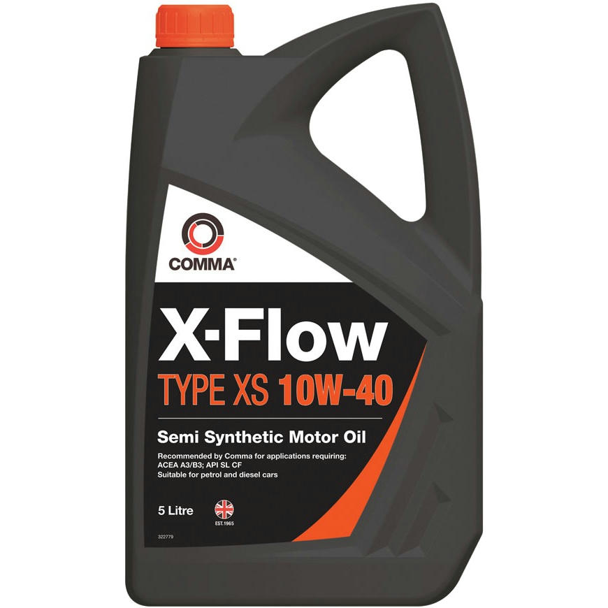 Олива моторна Comma X-FLOW TYPE XS 10W40 5л (XFXS5L)фото