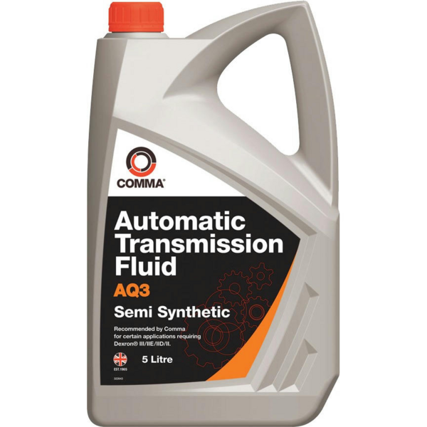 

Масло трансмиссионное Comma AQ3 AUTO TRANS FLUID 5л (AQ35L)