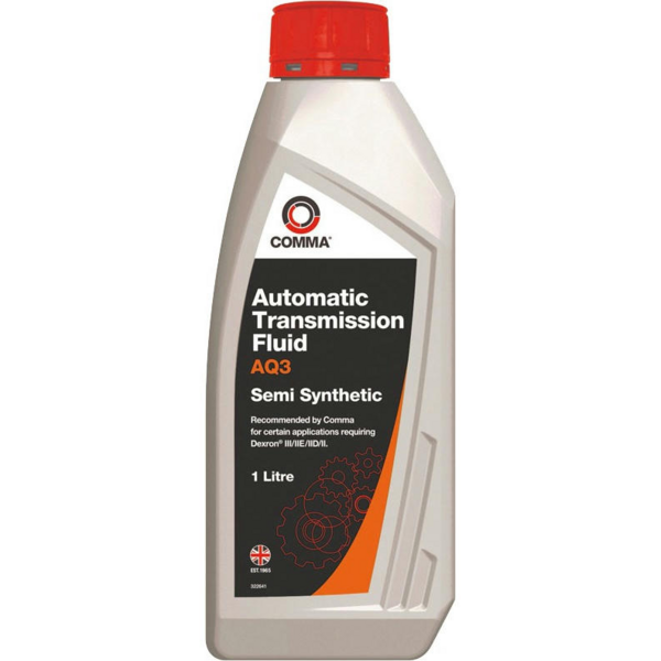 

Масло трансмиссионное Comma AQ3 AUTO TRANS FLUID 1л (AQ31L)