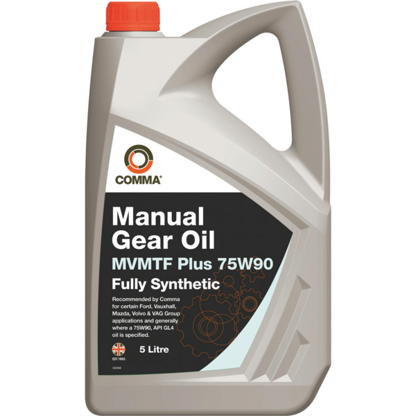 

Масло трансмиссионное Comma MVMTF 75W-90 FS PLUS 5л (MVMTFP5L)