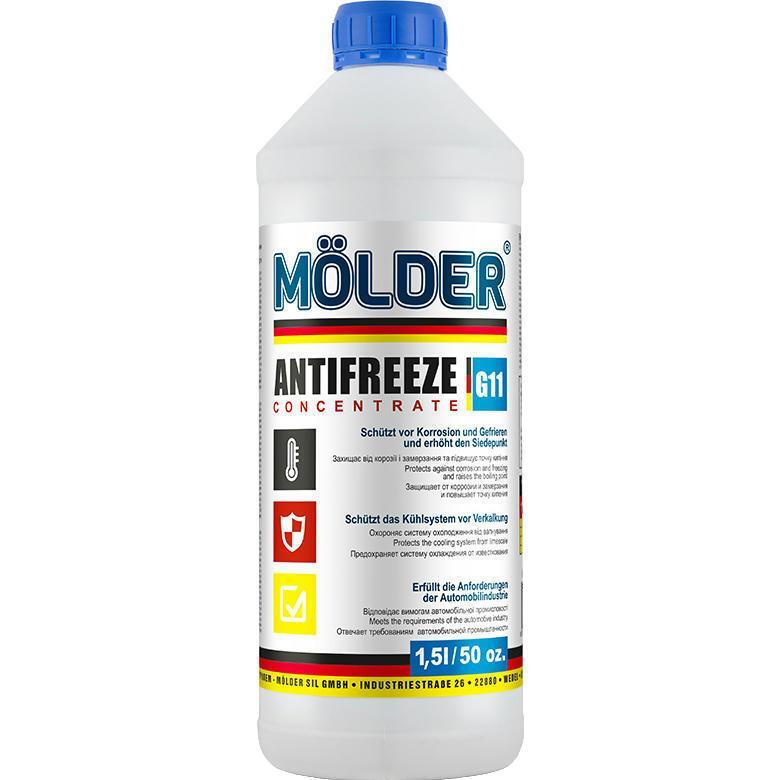 Антифриз Molder концентрат Синій 1.5л (UKF-015-G11)фото