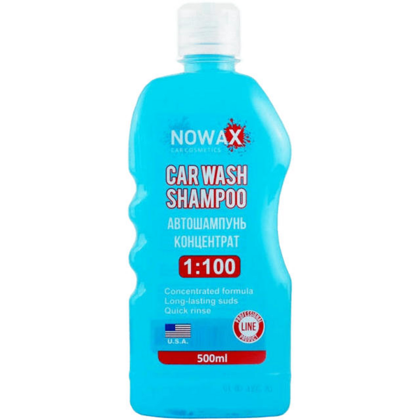 Автошампунь Nowax Car Wash Shampoo концентрат 0.5л (NX00500)