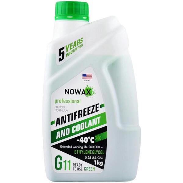 

Антифриз Nowax G11 Зеленый 1кг (NX01008)