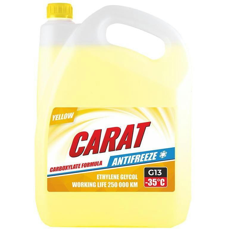 Антифриз Carat G13 Жовтий 4.3кг (KR82370)фото1