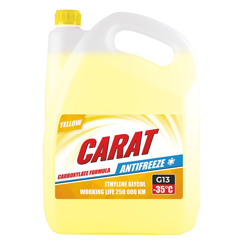 Антифриз Carat G13 Желтый 9кг (KR82417) фото 