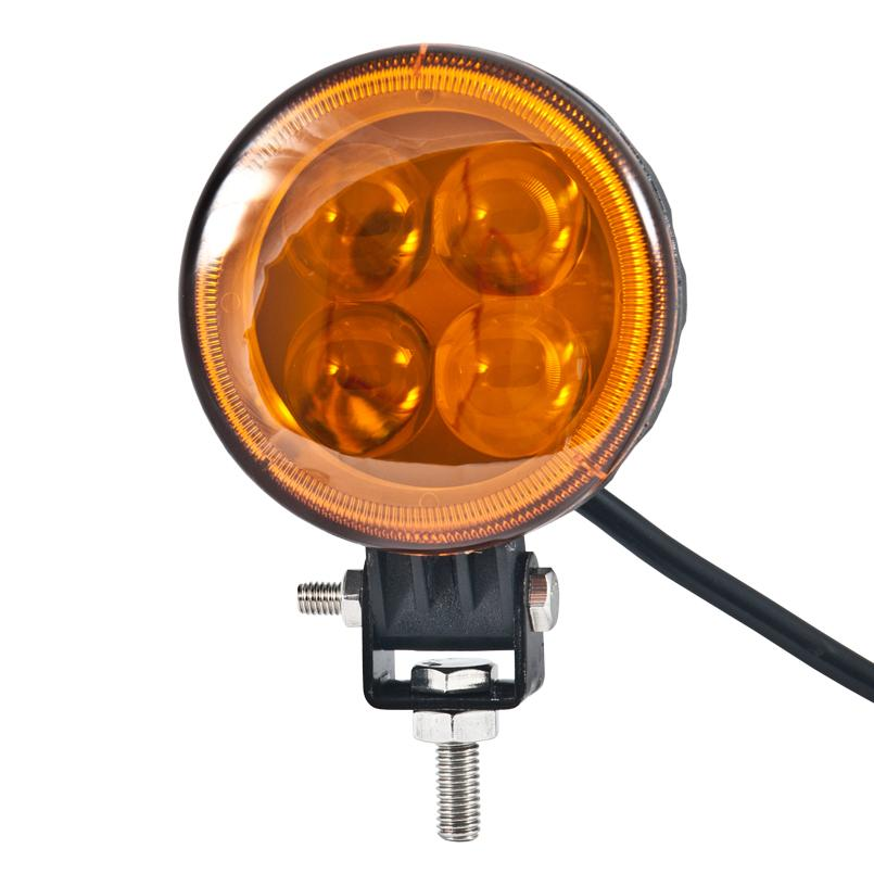 Фара робочого світла Belauto Off Road світлодіодна Epistar Spot Amber LED 4*3W (BOL0403LA)фото1