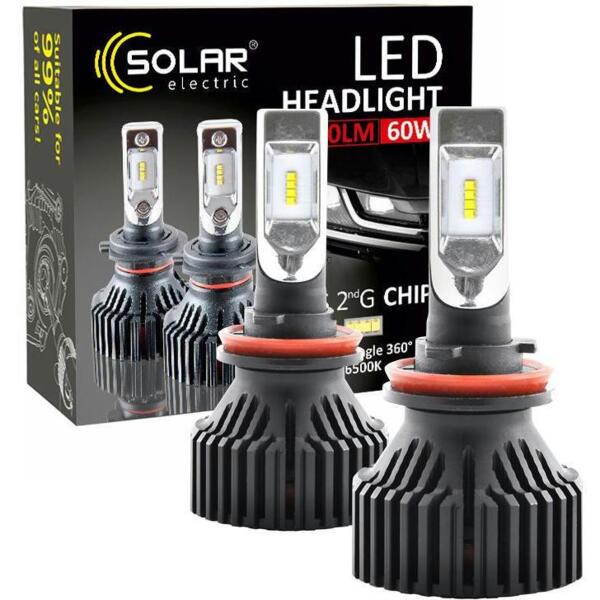 

Лампа Solar LED H11 12/24V 6500K 8000Lm 60W ZES (8311)