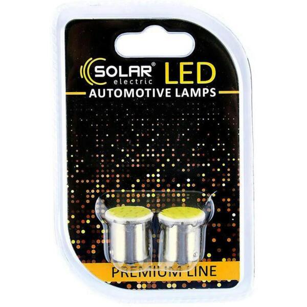 

Лампа Solar LED 12V G18.5 BA15s Белый 2шт (SL1382)