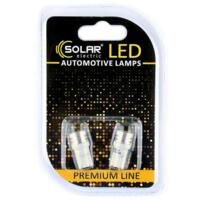 Лампа Solar LED 12V T10 W2.1x9.5d 1SMD Белый 2шт (SL1332)