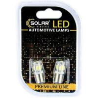 Лампа Solar LED 12V T8.5 BA9s 9SMD Белый 2шт (SL1335)
