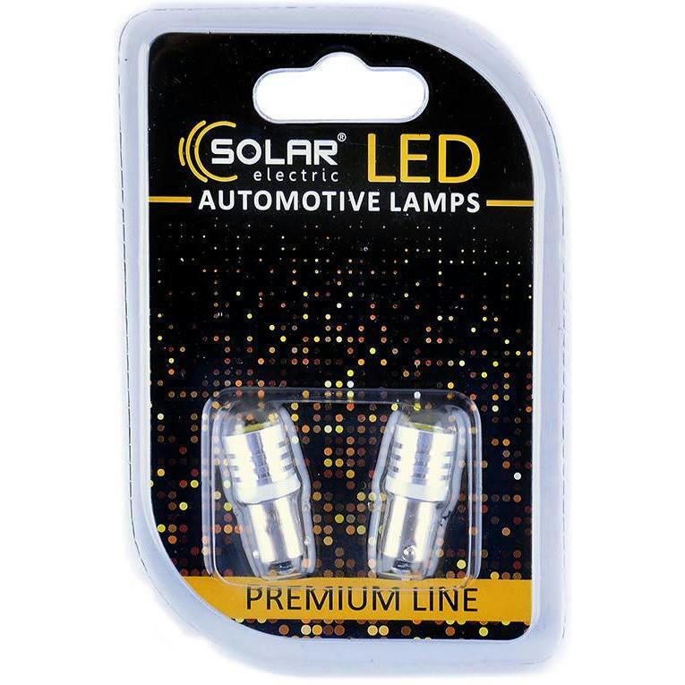 Лампа Solar LED 24V T8.5 BA9s 1SMD Білий 2шт (SL2533)фото1