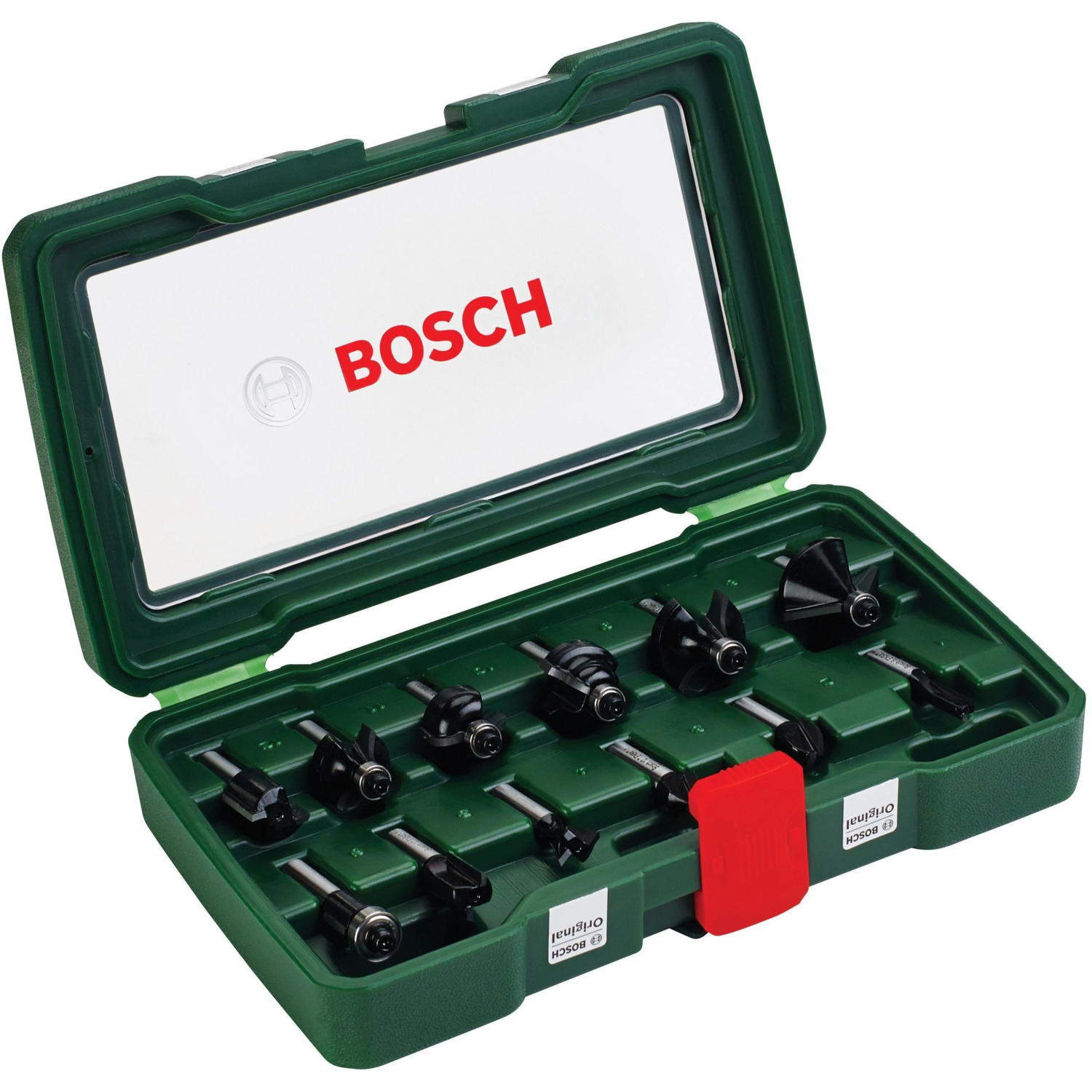 Набір фрез для дерева Bosch Expert for Wood 12шт (2.607.019.466)фото