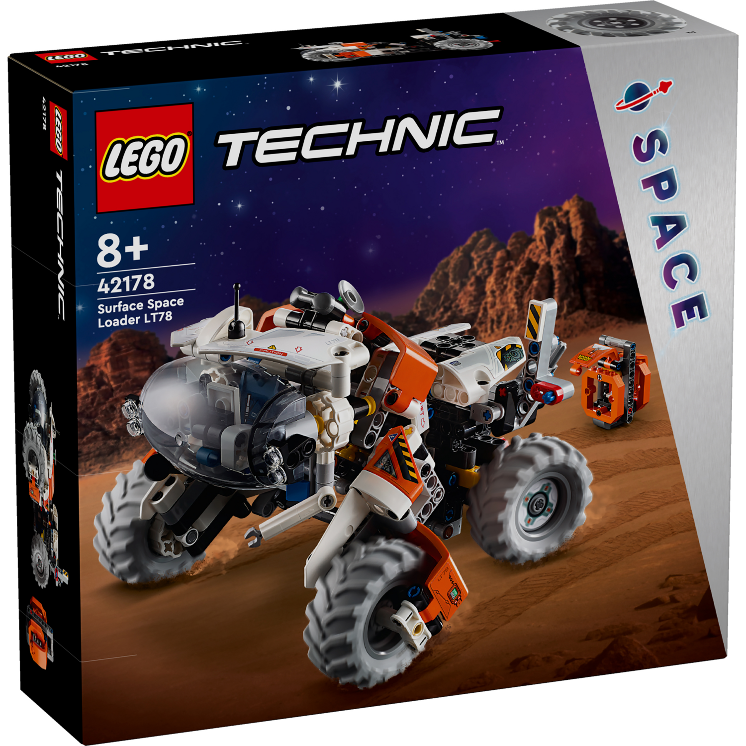 Конструктор LEGO Technic Космічний колісний навантажувач LT78 (42178)фото