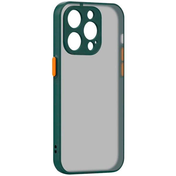 

Чехол ArmorStandart Frosted Matte для Apple iPhone 14 Pro Dark Green (ARM64491)