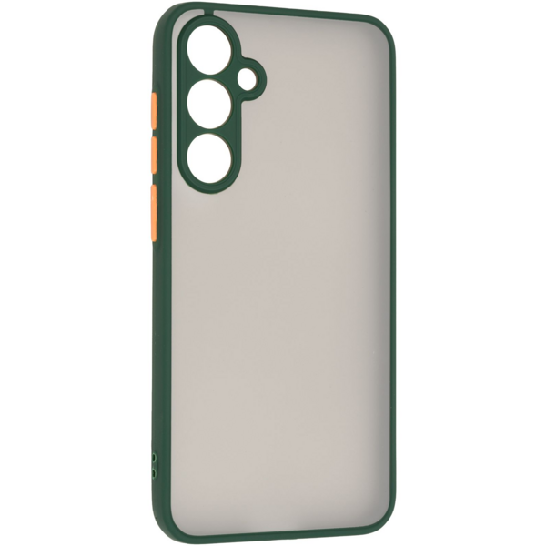 Акція на Чехол ArmorStandart Frosted Matte для Samsung S23 FE 5G (SM-S711) Dark Green (ARM69715) від MOYO