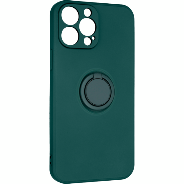 Акція на Чехол ArmorStandart Icon Ring для Apple iPhone 13 Pro Max Dark Green (ARM68680) від MOYO