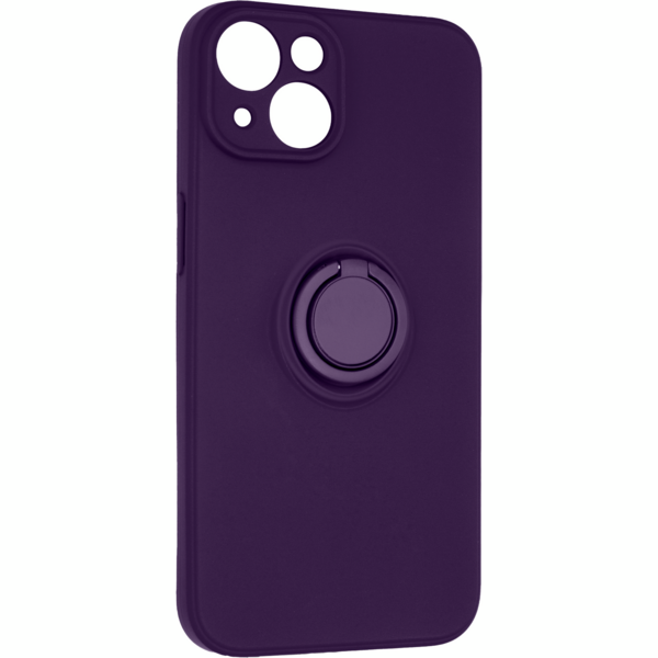 Акція на Чехол ArmorStandart Icon Ring для Apple iPhone 14 Dark Purple (ARM68690) від MOYO