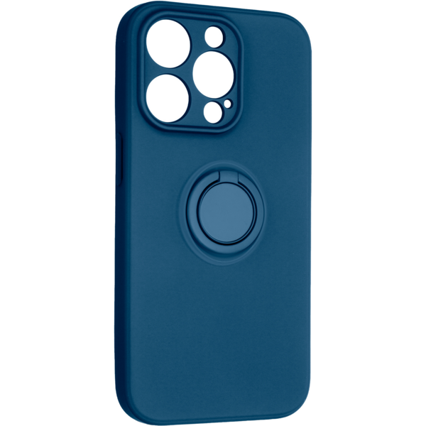 Акція на Чехол ArmorStandart Icon Ring для Apple iPhone 14 Pro Blue (ARM68709) від MOYO