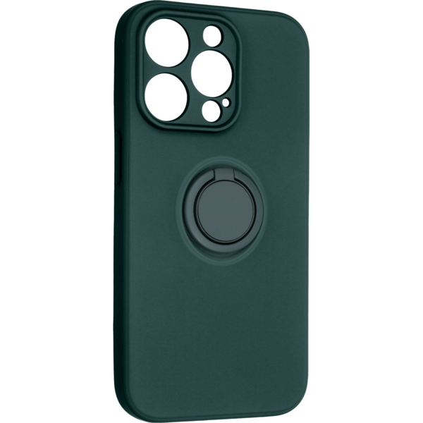 Акція на Чехол ArmorStandart Icon Ring для Apple iPhone 14 Pro Dark Green (ARM68713) від MOYO