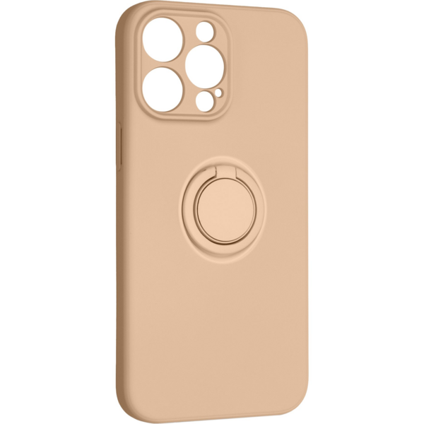 Акція на Чехол ArmorStandart Icon Ring для Apple iPhone 14 Pro Max Pink Sand (ARM68721) від MOYO