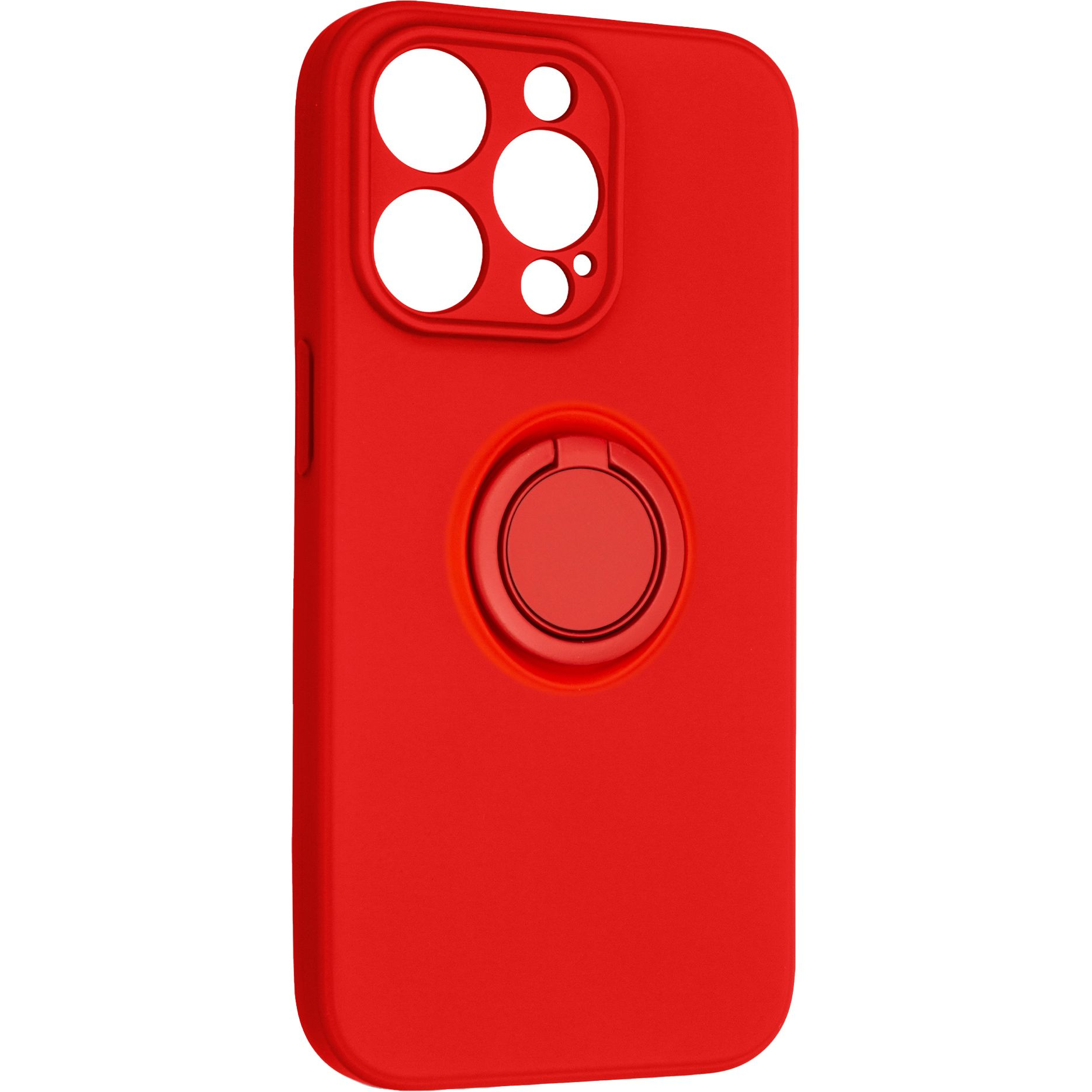 Чохол ArmorStandart Icon Ring для Apple iPhone 14 Pro Red (ARM68708)фото1