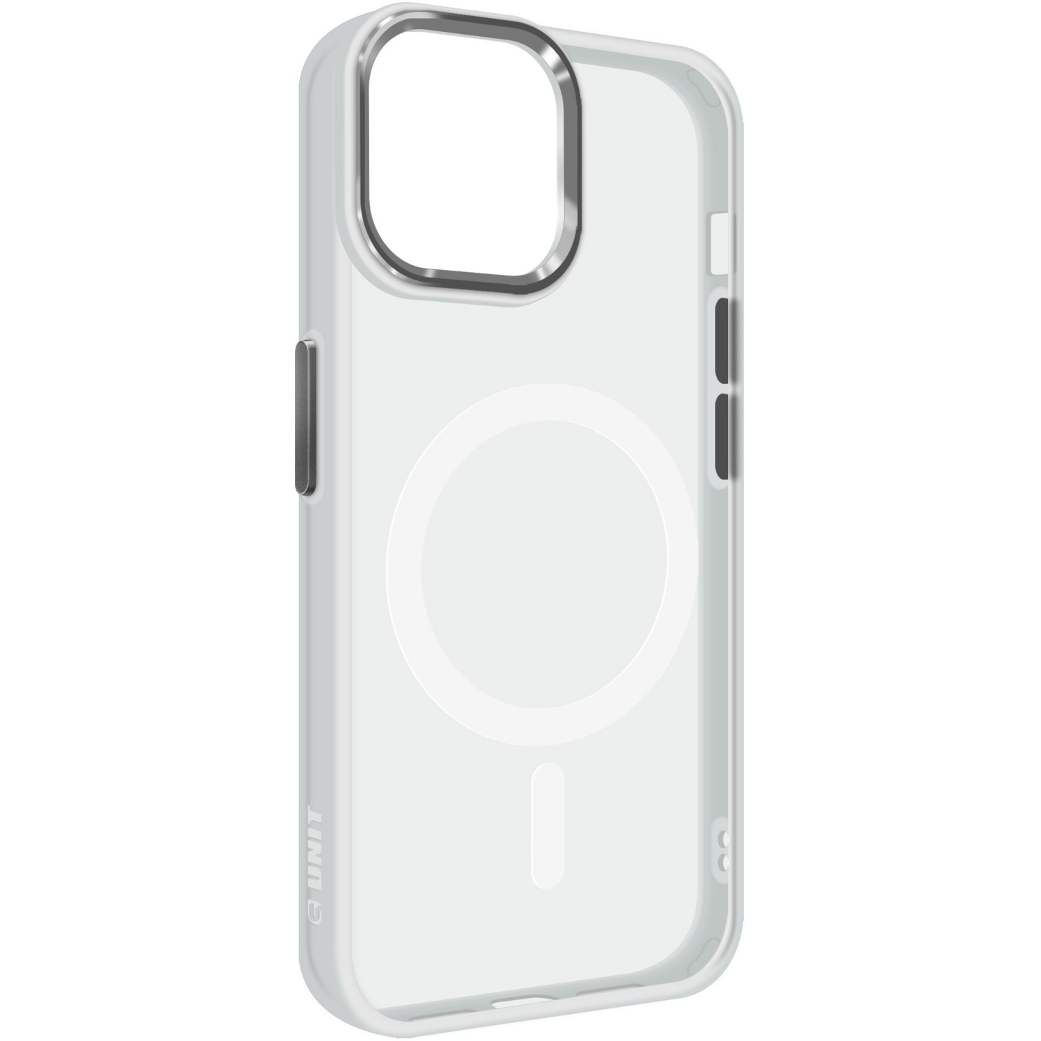 Чехол ArmorStandart Unit MagSafe для Apple iPhone 11 Matte Clear Silver (ARM74847) фото 