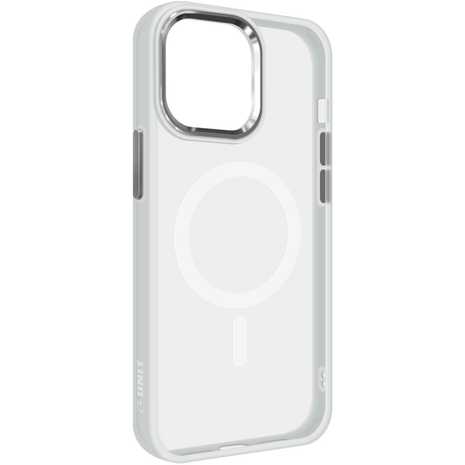 Чехол ArmorStandart Unit MagSafe для Apple iPhone 12 Pro Max Matte Clear Silver (ARM70443) фото 