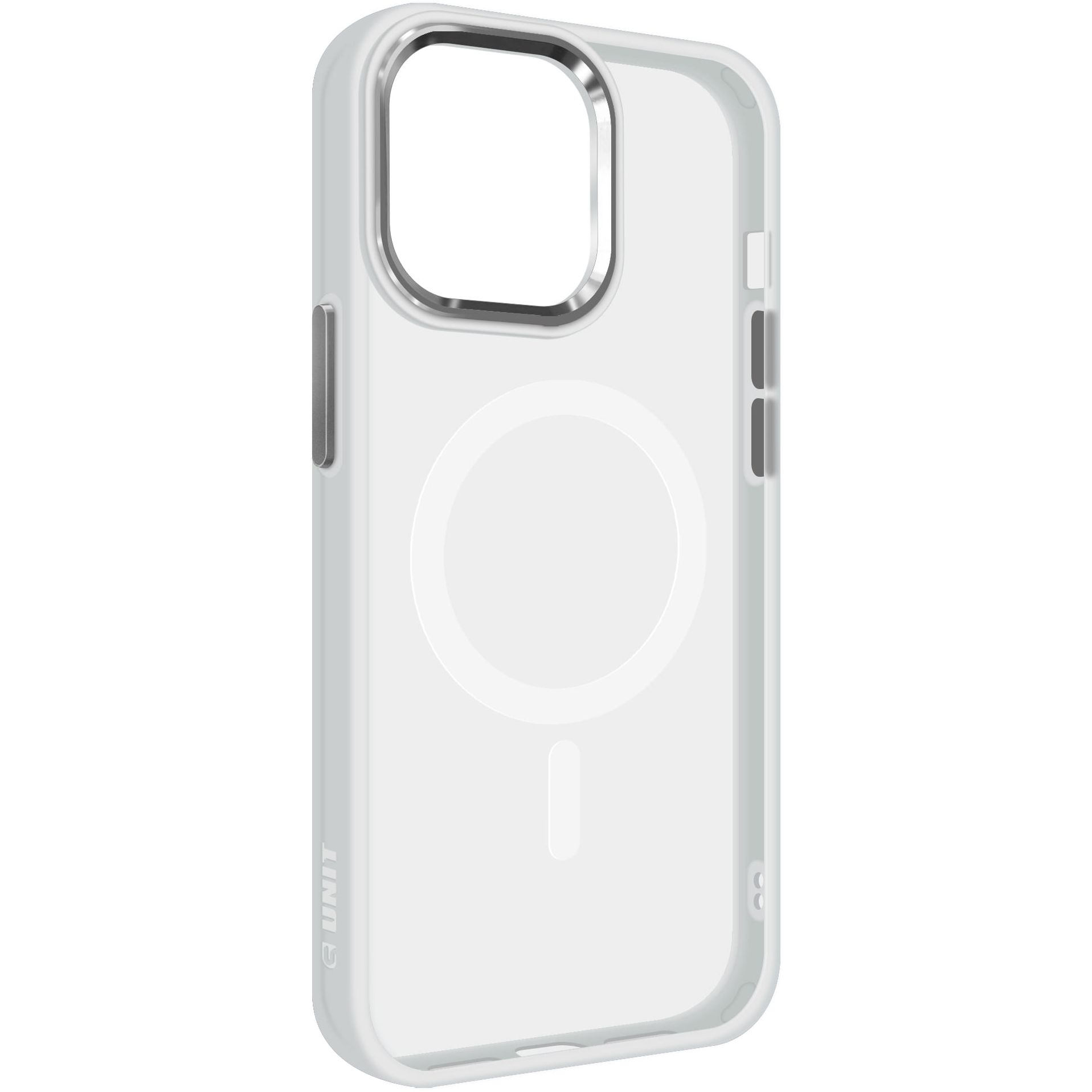 Чохол ArmorStandart Unit MagSafe для Apple iPhone 12 Pro Max Matte Clear Silver (ARM70443)фото1