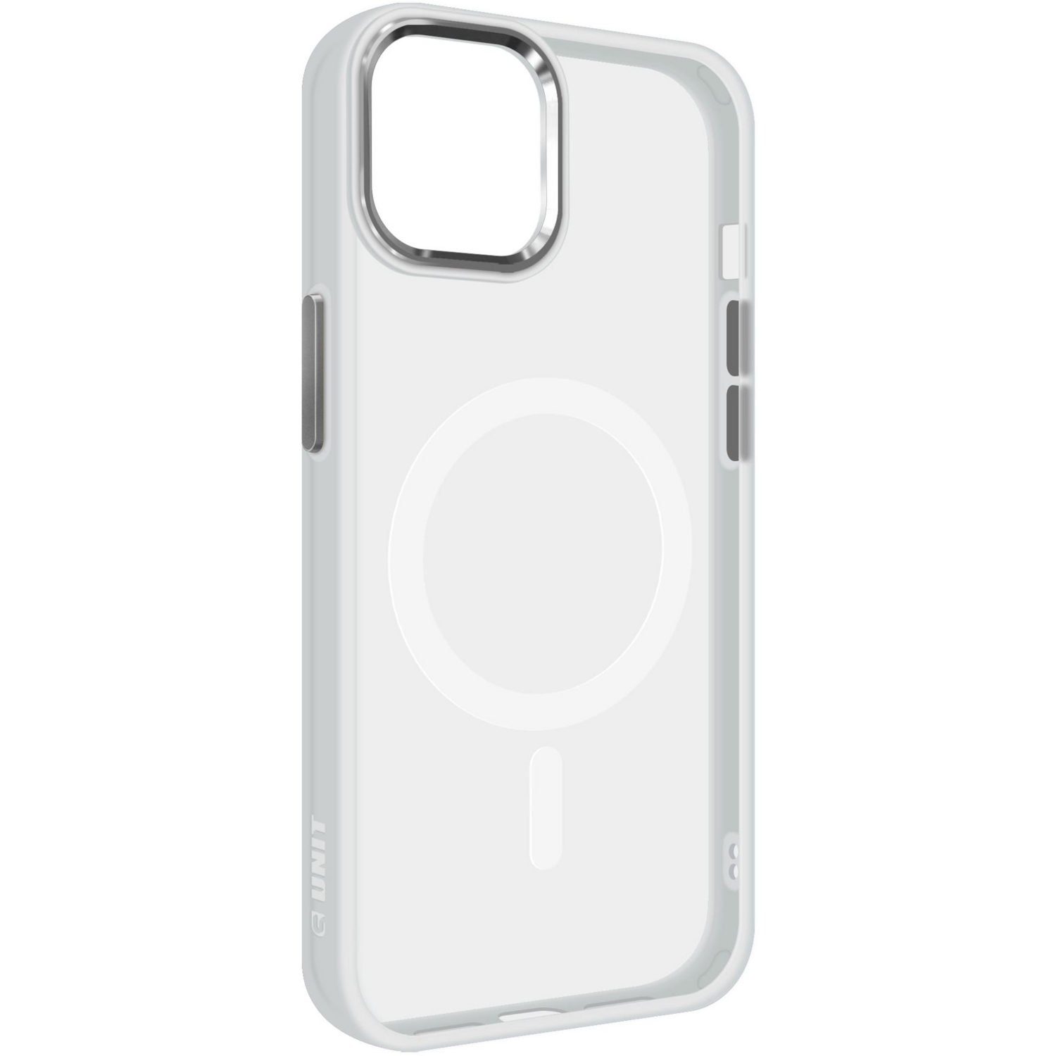 Чехол ArmorStandart Unit MagSafe для Apple iPhone 12/12 Pro Matte Clear Silver (ARM70444) фото 