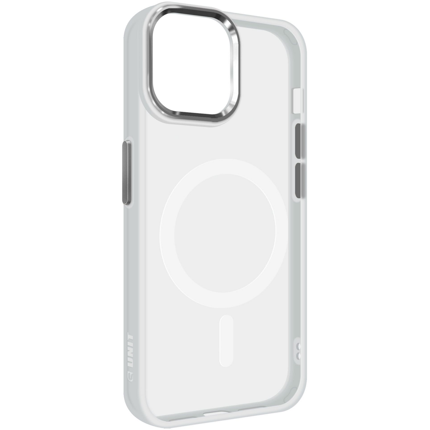 Чохол ArmorStandart Unit MagSafe для Apple iPhone 14 Matte Clear Silver (ARM70462)фото