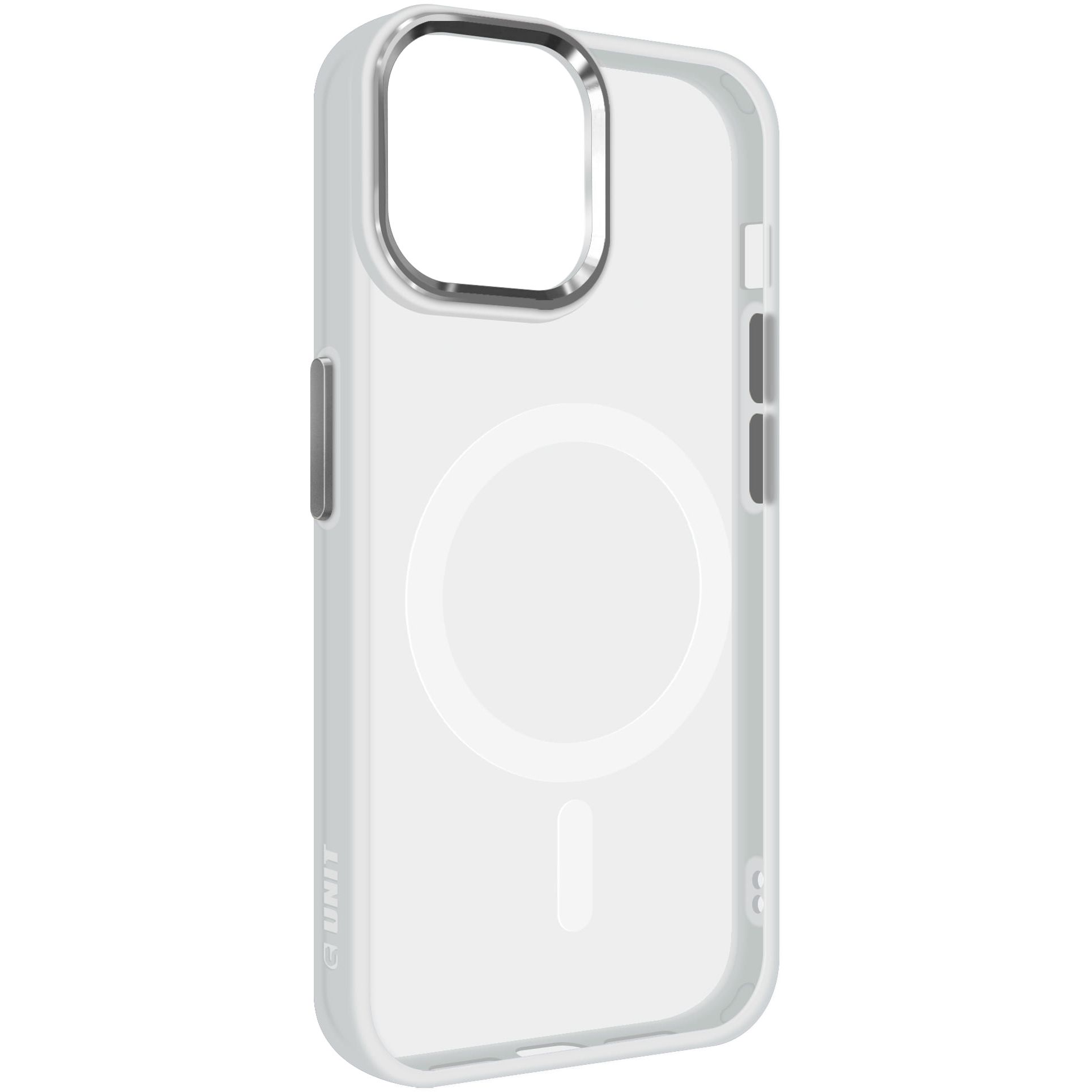 Чохол ArmorStandart Unit MagSafe для Apple iPhone 14 Matte Clear Silver (ARM70462)фото1