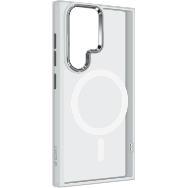 Чехол ArmorStandart Unit MagSafe для для Samsung S24 Ultra Matte Clear Silver (ARM74869)