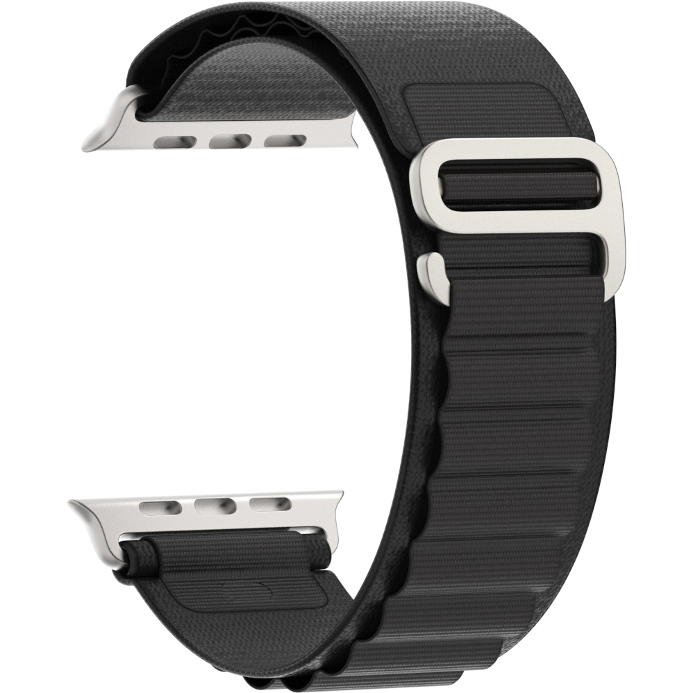Ремінець ArmorStandart Alpina Band для Apple Watch 42 (Series 11-10)/41/40/38 Black (ARM64976)фото1