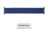 Ремінець ArmorStandart Braided Solo Loop для Apple Watch 49/46/45/44/42 (Series 1-3) Atlantic Blue Size 10 (172 mm) (ARM