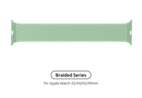 Ремешок ArmorStandart Braided Solo Loop для Apple Watch 49/46/45/44/42 (Series 1-3) Mint Size 10 (172 mm) (ARM64912)