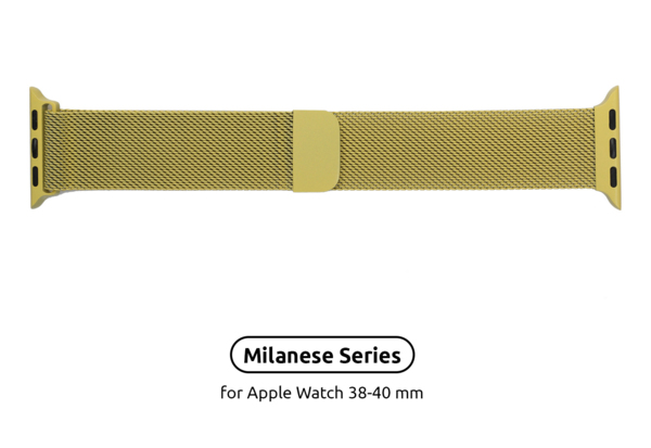 

Ремешок ArmorStandart Milanese Loop для Apple Watch 42 (Series 11-10)/41/40/38 Yellow (ARM55253)