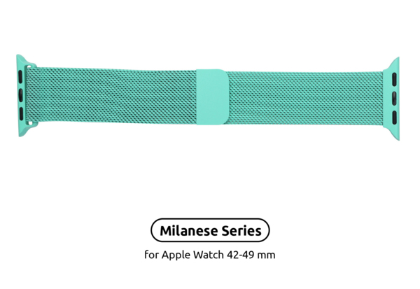 

Ремешок ArmorStandart Milanese Loop для Apple Watch 49/46/45/44/42 (Series 1-3) Mint Green (ARM55260)