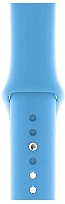 Ремінець ArmorStandart Sport Band (3 Straps) для Apple Watch 49/46/45/44/42 (Series 1-3) Light Blue (ARM51944)фото1