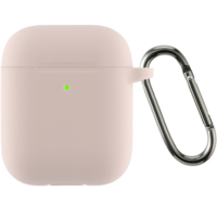 Чехол ArmorStandart Ultrathin Silicone Case With Hook для Apple AirPods 2 Pink Sand (ARM59689)