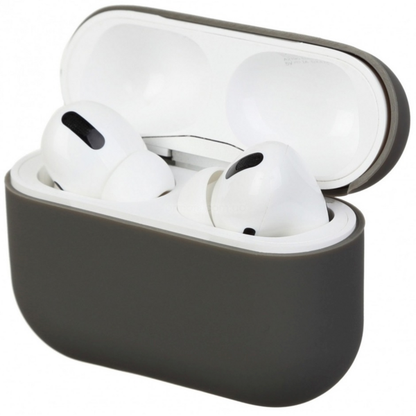 

Чехол ArmorStandart Ultrathin Silicone Case для Apple AirPods Pro Dark Grey (ARM55961)